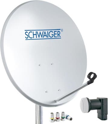 Schwaiger Satellietschotel 55cm | Tweedekansje | OP=OP, Ophalen of Verzenden, Zo goed als nieuw, (Schotel)antenne, Overige merken