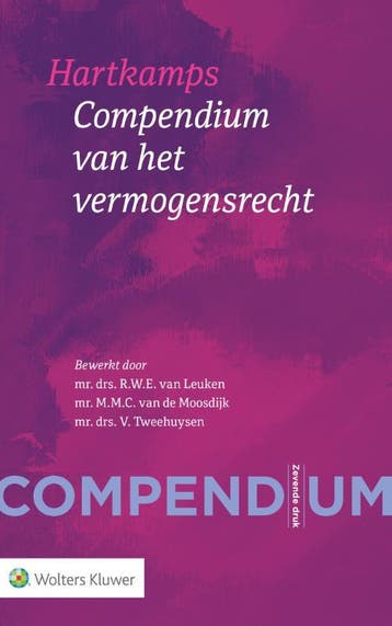 Hartkamps Compendium Van Het Vermogensrecht | Nieuw, Ophalen of Verzenden, Nieuw, M.M.C. Moosdijk; V. Tweehuysen