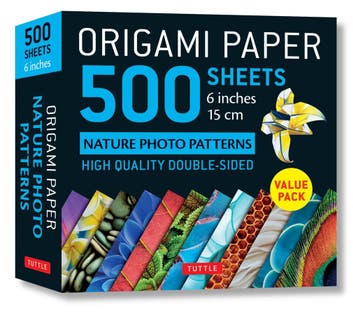 Origami Paper 500 sheets Nature Photo Patterns 6 (15 cm):, Verzenden, Nieuw