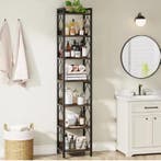 Smalle Boekenkast met 7 Planken – Hoge Industrieel Kast, Huis en Inrichting, Verzenden, Nieuw