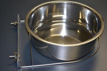 Eet of drinkbakje met klemhouder 23 cm, Ophalen of Verzenden, Nieuw