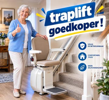 TWEEDEHANDS TRAPLIFTEN PRIJZEN DEZE MAAND VEEL GOEDKOPER !, Nieuw