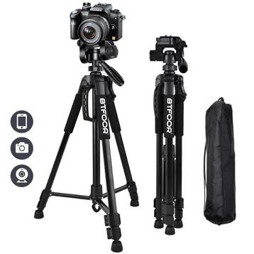 Aluminium Camera en Telefoon Statief 140 cm Pan Head, Verzenden, Nieuw