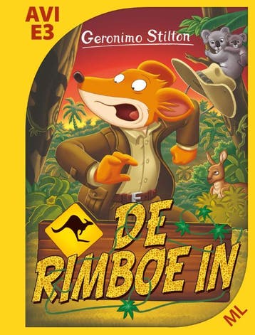 De rimboe in / Geronimo Stilton-reeks - Geronimo Stilton, Boeken, Kinderboeken | Jeugd | onder 10 jaar, Verzenden, Zo goed als nieuw