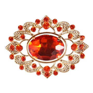 Baretspeld Luxe goud-rood 4,5 cm, Verzenden, Nieuw