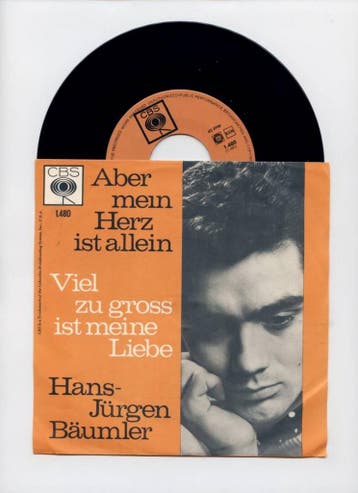 Hans-Jürgen Bäumler – Aber Mein Herz Ist Allein / Viel Zu Gr, Ophalen of Verzenden, Nieuw in verpakking