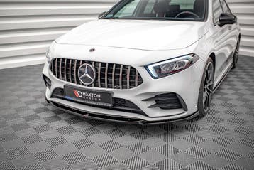Maxton Front Splitter V.5 Mercedes A35 AMG / AMG-Line W177, Auto diversen, Tuning en Styling, Verzenden