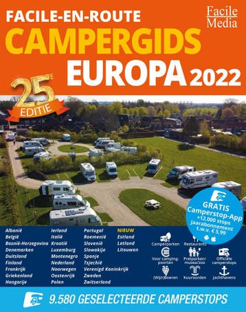 Campergids Europa 2022 9789076080734, Verzenden, Zo goed als nieuw