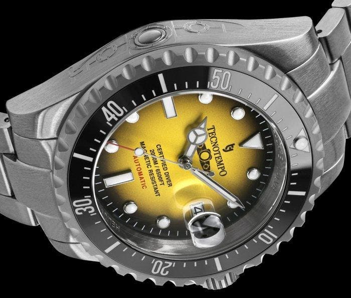 Tecnotempo - Automatic Diver 2000M - Limited Edition, Sieraden, Tassen en Uiterlijk, Horloges | Heren