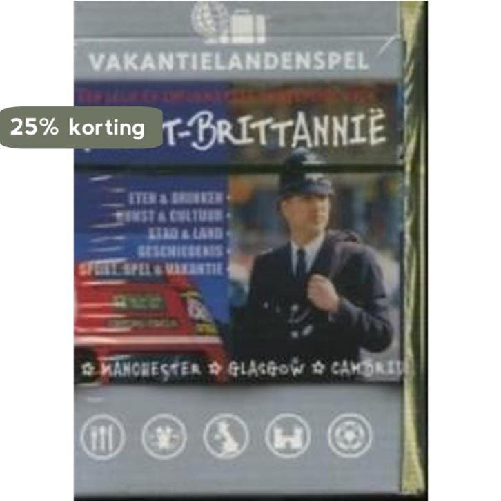 Vakantielandenspel groot-brittannie 9789077125083, Boeken, Reisgidsen, Gelezen, Verzenden