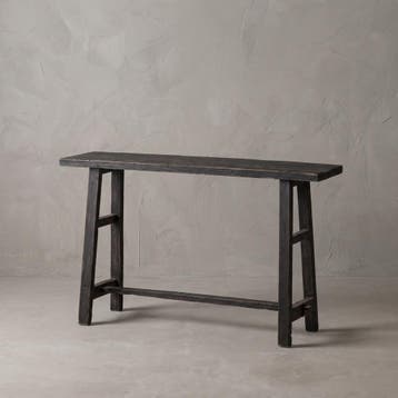 Sidetable School van gerecycled teak - 160 x 23 x 75 cm |, Ophalen of Verzenden, Nieuw