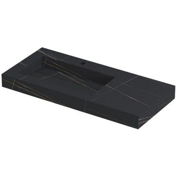 INK Pitch Wastafel Keramische Slab Links met Drain en Front, Ophalen of Verzenden, Nieuw