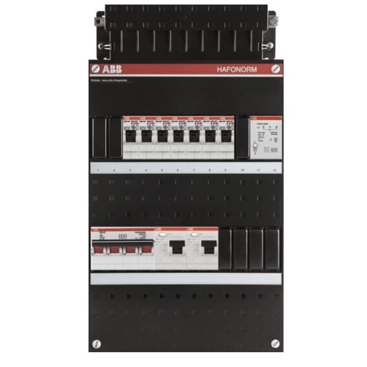 ABB busboard groepenkast 3 fase 7 groepen + beltrafo 220 x, Doe-het-zelf en Verbouw, Elektra en Kabels, Nieuw, Ophalen of Verzenden