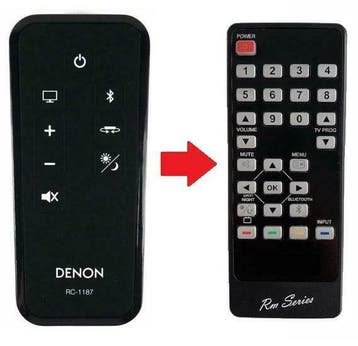 Alternatieve Denon RC-1187 afstandsbediening, Verzenden, Nieuw