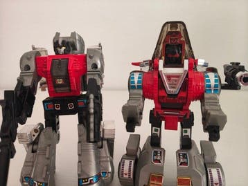 Hasbro - Speelgoed robot Dinobots Sludge e Slag - 1980-1990