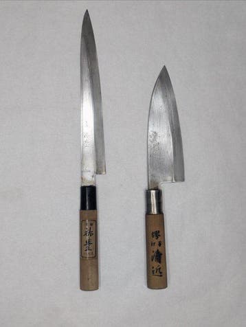Keukenmes - Staal, Hout - Japan - Traditionele Wa-yanagiba-