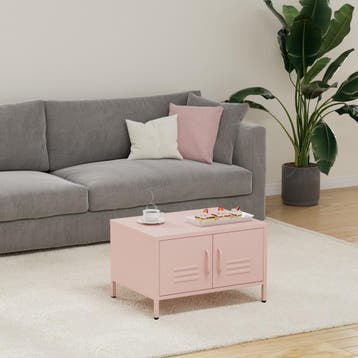 Salontafel | Bijzettafel | Dressoir | 68x50x44cm | Roze, Huis en Inrichting, Tafels | Salontafels, Verzenden, Nieuw