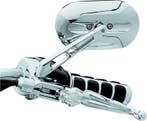 Kuryakyn Magnum Mirrors Large Flat Glass Chrome, Ophalen of Verzenden