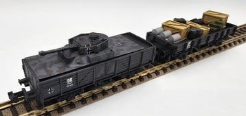 Minitrix, Arnold N - Modeltrein goederenwagon (2) - Met de, Nieuw