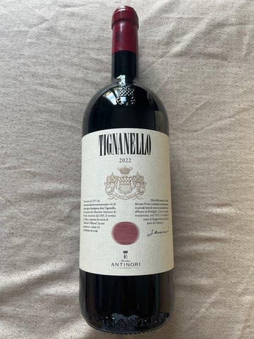 2022 Antinori, Tignanello - Toscane IGT - 1 Magnum (1,5 L), Nieuw