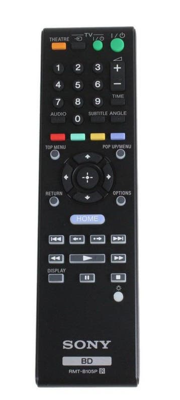 Afstandsbediening Sony rmt-b105p BDP-X2 BDP-BX2 BDP-S360, Ophalen of Verzenden, Nieuw, Origineel