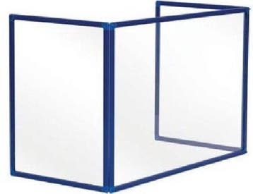 Bi-Office - Bureauscherm - 900x600 mm + 2 x 450x600 mm, Witgoed en Apparatuur, Ophalen of Verzenden, Gebruikt
