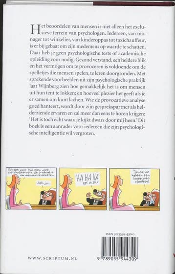 Ik kijk dwars door je heen / Scriptum psychologie, Boeken, Verzenden, Zo goed als nieuw, J. Wijnberg
