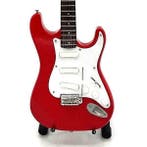 Miniatuur replica Fender gitaar - Mark Knopfler Dire Straits, Ophalen of Verzenden, Nieuw, Pop, Beeldje of Miniatuur