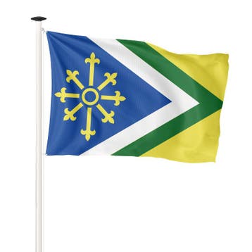 Vlag Maashorst 100x150cm (voor gevelstok), Nieuw
