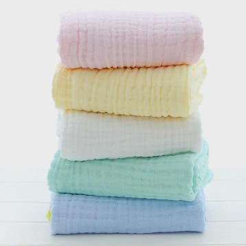 Zachte Muslin Swaddle Deken voor Baby's - 105x105cm Katoen, Verzenden, Nieuw
