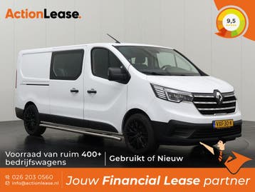 Renault Trafic Dubbel cabine L2 H1 2023 Diesel, Auto's, Zwart, Wit, Nieuw, Dealer onderhouden