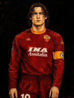 Shayer - Totti – Prince of Rome - XL - 60x80cm - 1/1 Limited, Nieuw