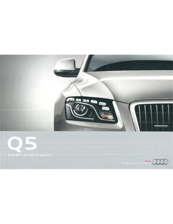 2011 AUDI Q5 BROCHURE DUITS, Boeken, Nieuw, Audi, Author