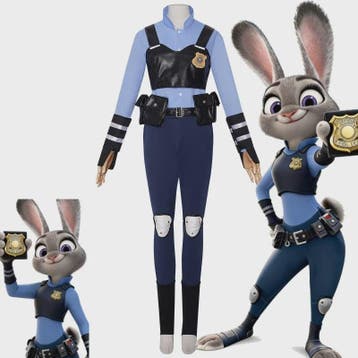 Judy Hopps Politie Uniform Kostuum - Zootopia Cosplay voor K, Verzenden, Nieuw
