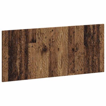 vidaXL Wandgemonteerd Hoofdeinde DELFT Oud hout Bewerkt hout, Verzenden, Nieuw, Bruin, Hout