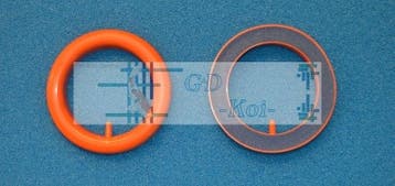Ring luchtuitstromer 100mm  luchtsteen (Luchtstenen), Tuin en Terras, Vijver-toebehoren, Ophalen of Verzenden, Nieuw, Overige typen