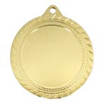 Medaille 70mm Groot Rood Wit Blauw of Goud lint, Verzenden, Nieuw, Feestartikel