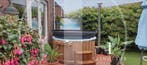 123HOTTUB | geisoleerd | Thermowood | hot tub | hottub, Ophalen of Verzenden, Nieuw, Trap, Vast