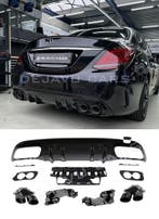 C43 AMG Look Diffuser voor Mercedes Benz C Klasse W205 S205, Ophalen of Verzenden
