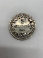 België. Leopold I. 5 Francs 1849 - Tête Laurée (Zonder, Postzegels en Munten, Munten | Nederland