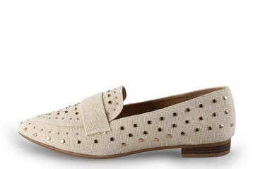 Nelson Loafers in maat 42 Beige, Kleding | Dames, Verzenden, Beige, Overige typen, Zo goed als nieuw
