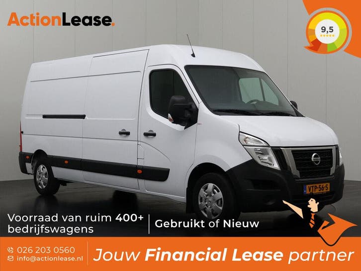 Nissan Interstar 135PK Wit occasion, Auto's, Bestelauto's, Dealer onderhouden, Te koop, Zwart, Handgeschakeld, Financial lease