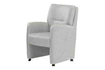 Eetkamerstoel Cosy - eetkamerstoelen - Wit, Nieuw, Wit, Stof