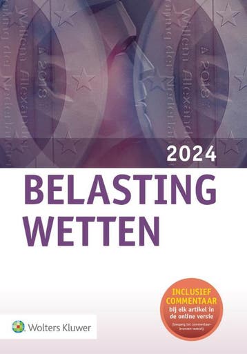 Belastingwetten 2024 9789013175400, Boeken, Verzenden, Zo goed als nieuw