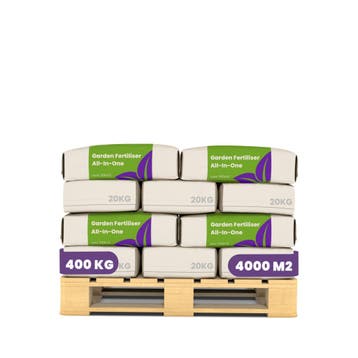Tuinmest  All-In-One  (20x = 400 kg - voor 4.000m2), Verzenden, Mest