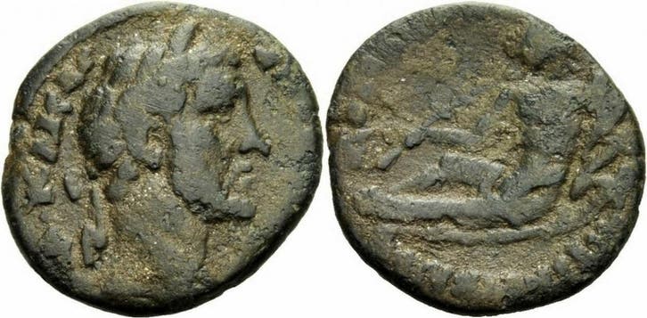 Bronze 138-161 Lydien Antoninus Pius Kilbianoi Inferiores..., Postzegels en Munten, Munten | Europa | Niet-Euromunten, Verzenden