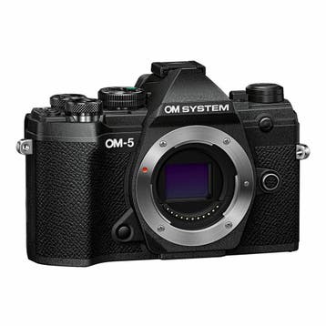 OM SYSTEM OM-5 systeemcamera Body Zwart - Tweedehands, Verzenden, Gebruikt
