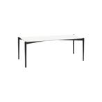 Serax Rechthoekige Tafel Zwart Gebroken Wit Éloïs - Eettafel, Huis en Inrichting, Nieuw, Overige houtsoorten, 150 tot 200 cm, 50 tot 100 cm