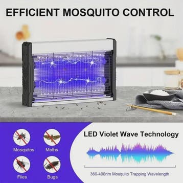 Elektrische Insectenlamp - Muggenlamp, Vliegenvanger & Insec, Verzenden, Nieuw