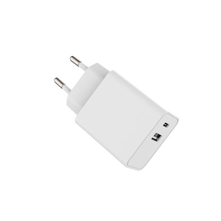 USB-A + USB-C Oplader Wit 5V 3A, Huis en Inrichting, Lampen | Overige, Nieuw, Ophalen of Verzenden